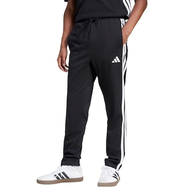 Calça Adidas Single Jersey 3 Stripes Masculina - Foto 1