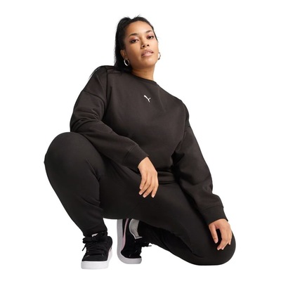 Blusão de Moletom Feminino Puma Ess Oversized Crew - Foto 6