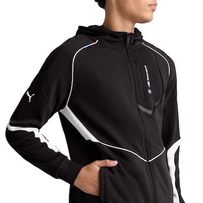 Jaqueta Masculina Puma Moletom Bmw Mms - Foto 3