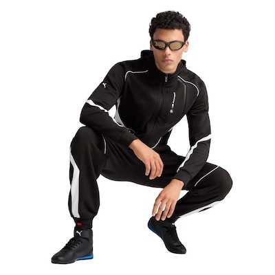 Jaqueta Masculina Puma Moletom Bmw Mms - Foto 5