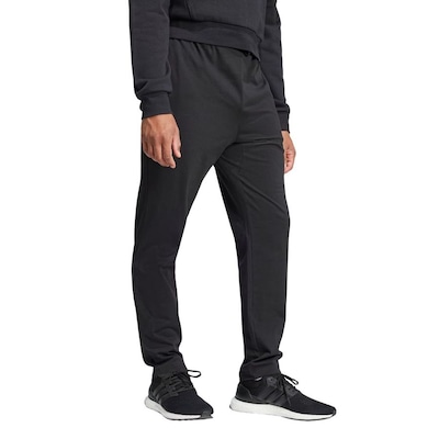 Calça Adidas Small Logo Single Jersey Masculina - Foto 4