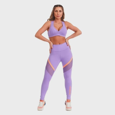 Calça Legging Feminina Caju Brasil Nz Moment - Foto 3
