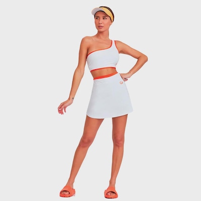 Short Saia Feminino Caju Brasil Silk - Foto 3