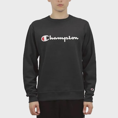 Blusão de Moletom Masculino Champion Logo Script Ink - Foto 1
