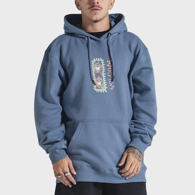 Blusão de Moletom Canguru Masculina Volcom Noder - Foto 1