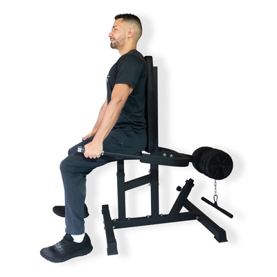 Máquina Tríceps Articulado Yangfit Com Barra para Bíceps - Foto 6