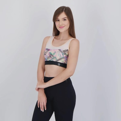 Kit 3 Tops Area Silver Star Preset Feminino - Foto 3