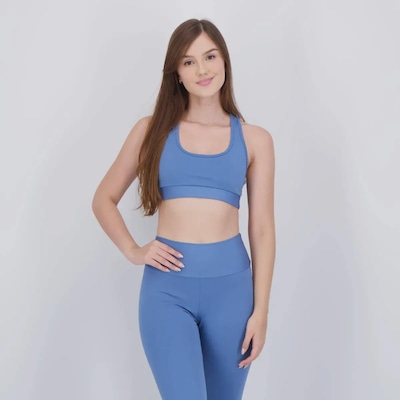 Kit 3 Tops Area Silver Star Preset Feminino - Foto 5