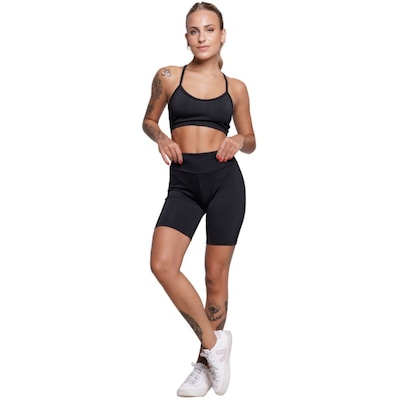 Conjunto Top Alça Fina e Bermudinha Suplex Vekyo - Foto 1