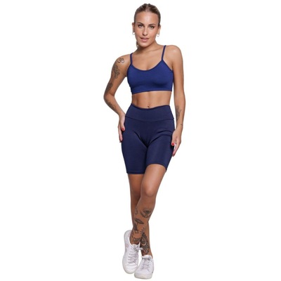 Conjunto Top Alça Fina e Bermudinha Suplex Vekyo - Foto 1