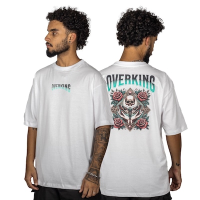 Camiseta Overking Oversized Rebirth Masculina - Foto 5
