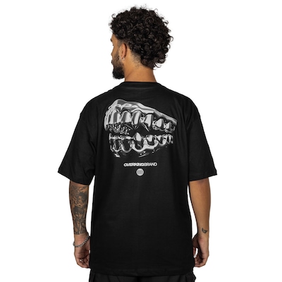 Camiseta Overking Oversized Teeth Masculina - Foto 2