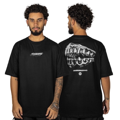 Camiseta Overking Oversized Teeth Masculina - Foto 5
