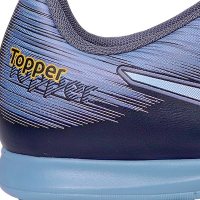 Chuteira Society Masculina Topper Flame - Foto 4