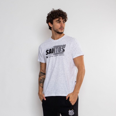 Camiseta do Santos Surf Center Clássica Oficial Orgulho Masculina - Foto 2