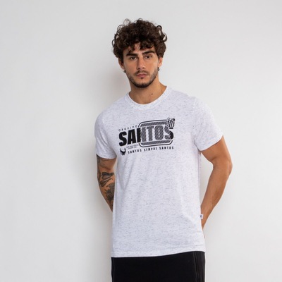 Camiseta do Santos Surf Center Clássica Oficial Orgulho Masculina - Foto 3