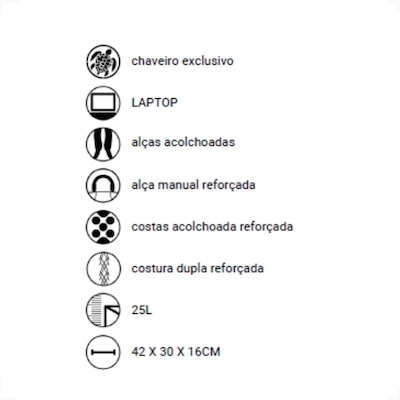 Mochila Unissex Mormaii 25 Litros - Foto 5