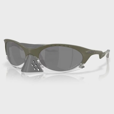 Óculos de Sol Unissex Oakley Plantaris Matte Moss Green Prizm Black - Foto 1