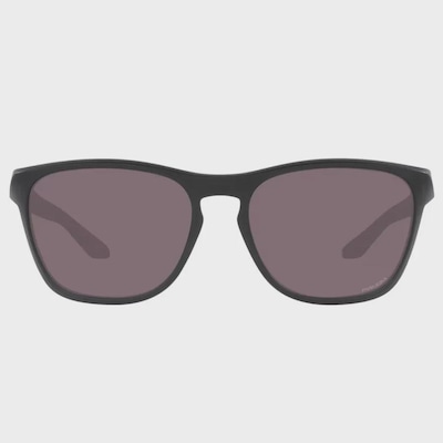 Óculos de Sol Unissex Oakley Manorburn Matte Black Ink Prizm Grey - Foto 2