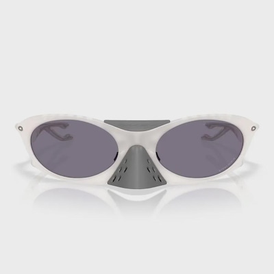 Óculos de Sol Unissex Oakley Plantaris Matte Vapor Prizm Grey - Foto 3