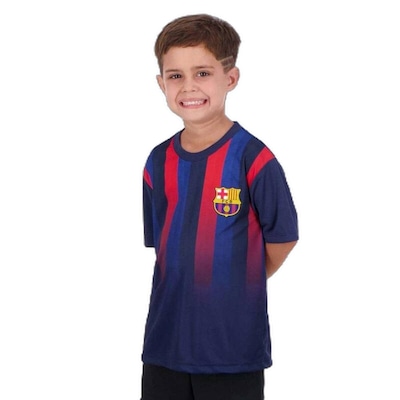 Camiseta do Barcelona Braziline Stamina Infantil - Foto 6