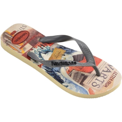 Chinelo Havaianas Top Warner Classics Masculino - Foto 2