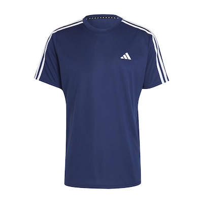 Camiseta adidas Essentials 3 Listras Masculina - Foto 3