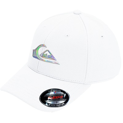 Boné Adulto Quiksilver Hologram 3D Logo Aba Curva - Foto 1
