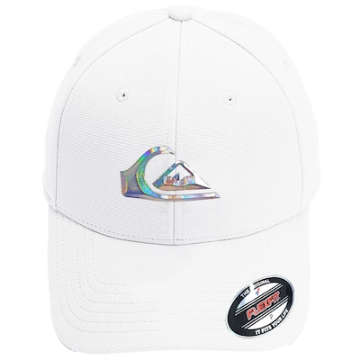 Boné Adulto Quiksilver Hologram 3D Logo Aba Curva - Foto 2
