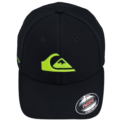 Boné Adulto Quiksilver Lime Logo Aba Curva - Foto 2