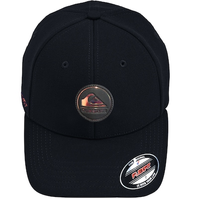 Boné Adulto Quiksilver Hologram Full Logo Patch Aba Curva - Foto 2