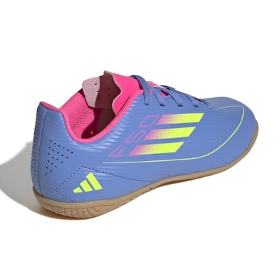 Chuteira Futsal Infantil adidas F50 Club - Foto 4
