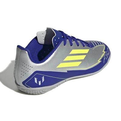 Chuteira Futsal Infantil adidas Messi F50 Club - Foto 4