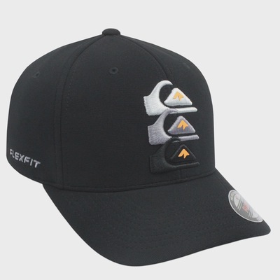 Boné Adulto Quiksilver Emb Three Logo Aba Curva - Foto 3