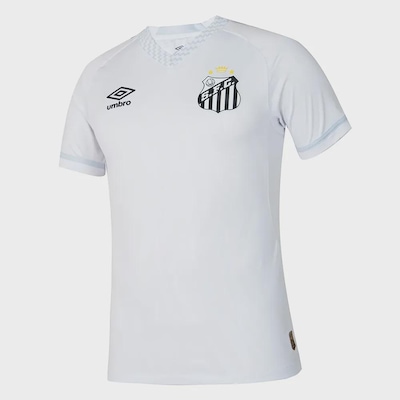Camisa Masculina do Santos Oficial 1 2025 Jogador Nº10 Umbro - Foto 2