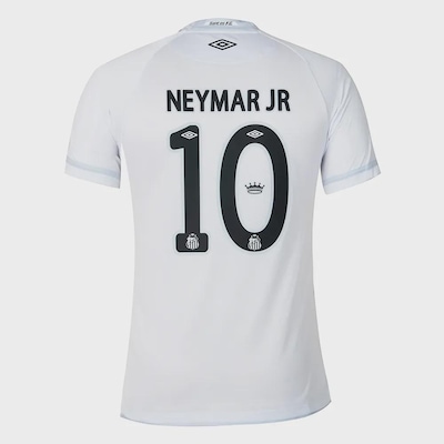 Camisa Masculina do Santos Oficial 1 2025 Jogador Nº10 Umbro - Foto 3