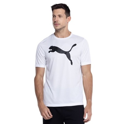 Camiseta Puma Essentials Logo Poly Tee Masculina - Foto 1
