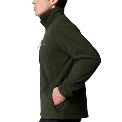 Jaqueta Masculina Columbia sem Capuz Fast Trek II Fleece - Foto 3