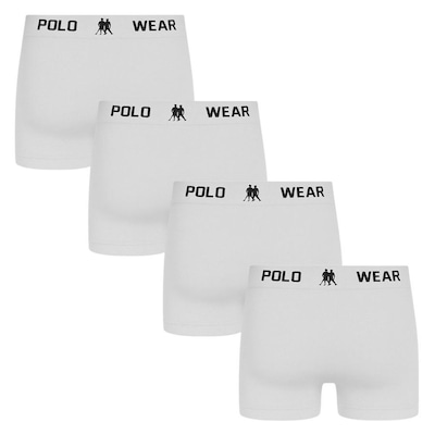 Cueca Boxer Polo Wear - 4 Unidades - Masculina - Foto 2