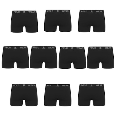 Cueca Boxer Polo Wear - 10 Unidades - Masculina - Foto 2