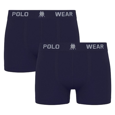 Cueca Boxer Polo Wear - 2 Unidades - Masculina - Foto 1