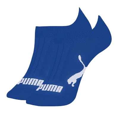 Meia Sapatilha Puma Esportiva - 3 Pares - Masculina - Foto 2