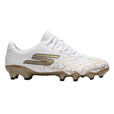 Chuteira de Campo Adulto Skechers SKX 1.5 Gold FG - Foto 1
