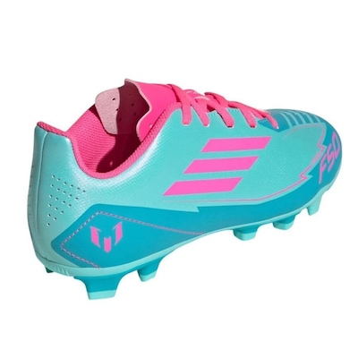 Chuteira de Campo Infantil adidas F50 Club Messi - Foto 4