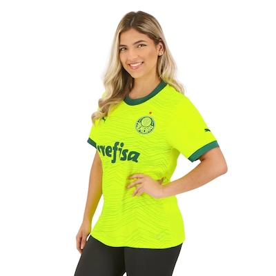 Camisa Feminina do Palmeiras III 2023 Puma - Foto 2