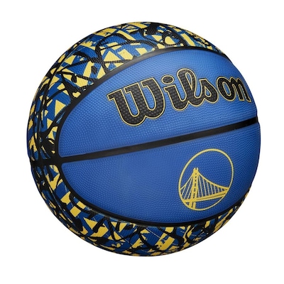 Bola de Basquete Wilson NBA Team Warriors - Foto 4