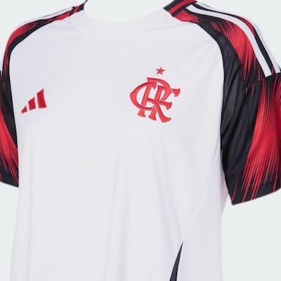 Camisa Feminina do Flamengo Uniforme 2 25/26 Torcedor adidas - Foto 4