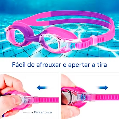 Óculos de Natação Gold Sports Kids Little Bubble - Adulto - Foto 3