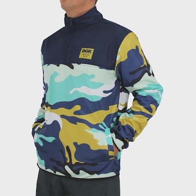 Jaqueta Masculina DGK sem Capuz Chill Polar Multi - Foto 4