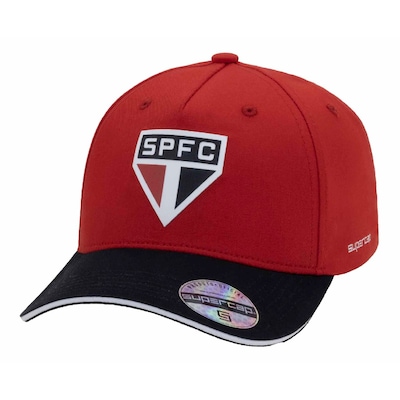 Boné Infantil do São Paulo SuperCap Aba Curva Bordado - Foto 1